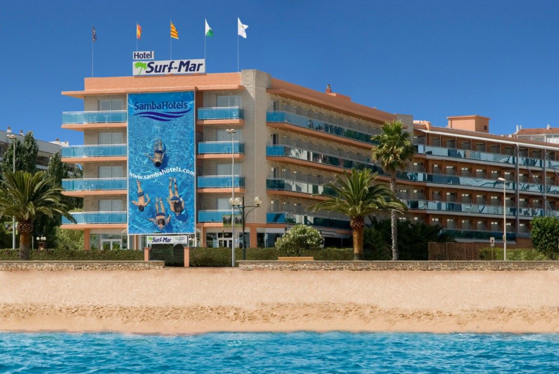 Hotel Surf Mar Lloret de Mar Exterior foto